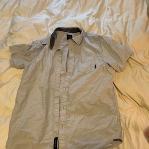 Light blue vans button-down